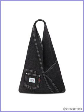 Denim Purse Retro Jean Shoulder Handbag Satchel Tote Large Capacity